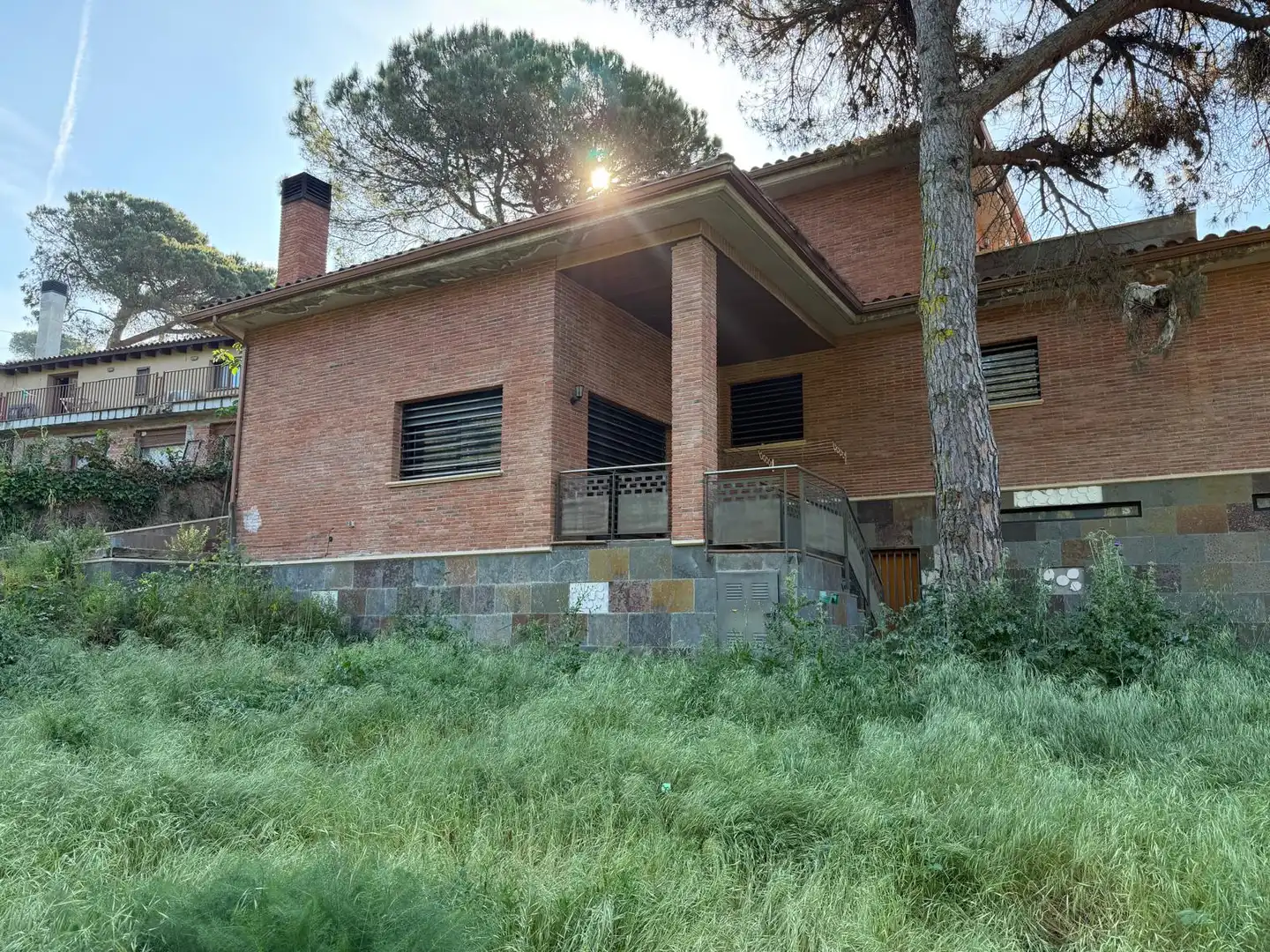 Vista exterior de Casa o chalet en venta en Vilanova del Vallès con Jardín privado