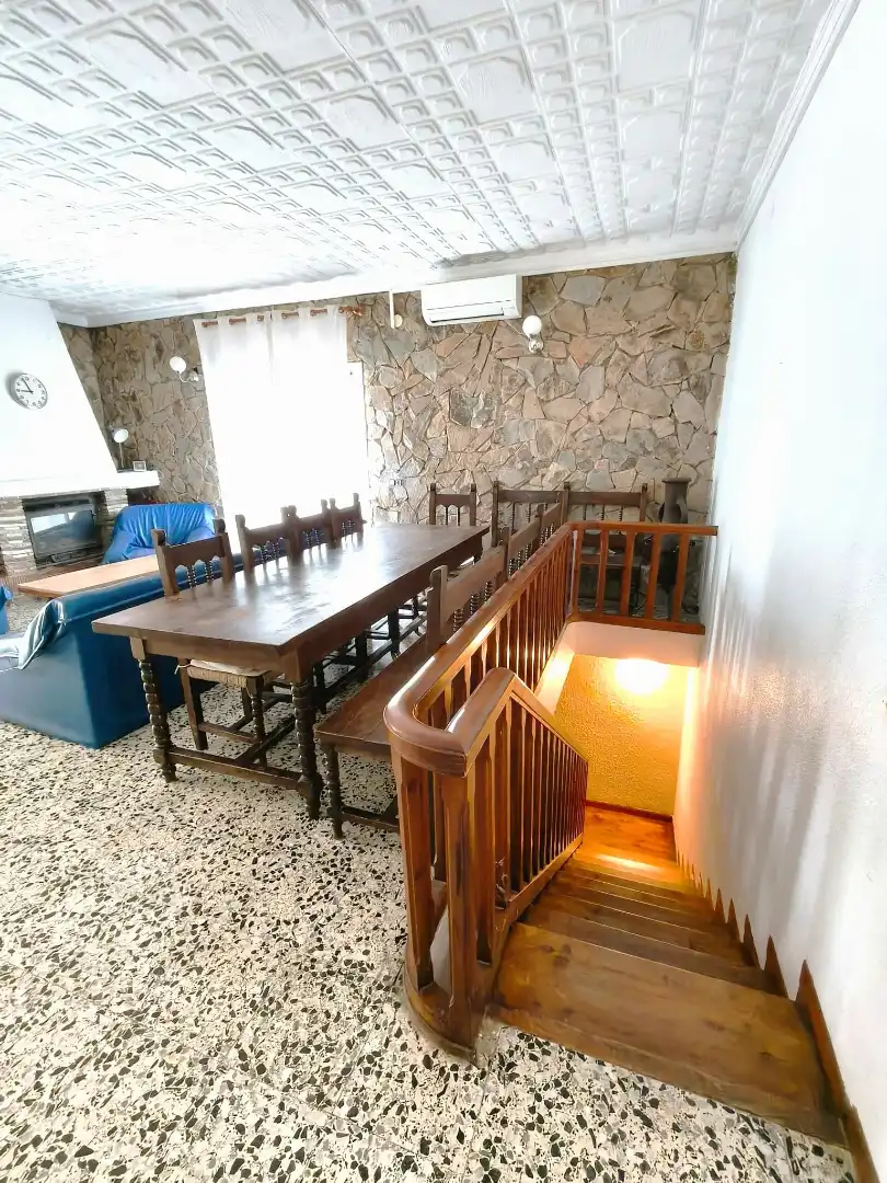 Menjador de Casa o xalet en venda en Lliçà d'Amunt amb Aire condicionat, Jardí privat i Terrassa