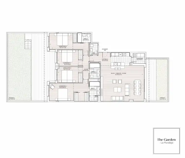 Flat for rent in La Moraleja  with Air Conditioner, Heating and Private garden
