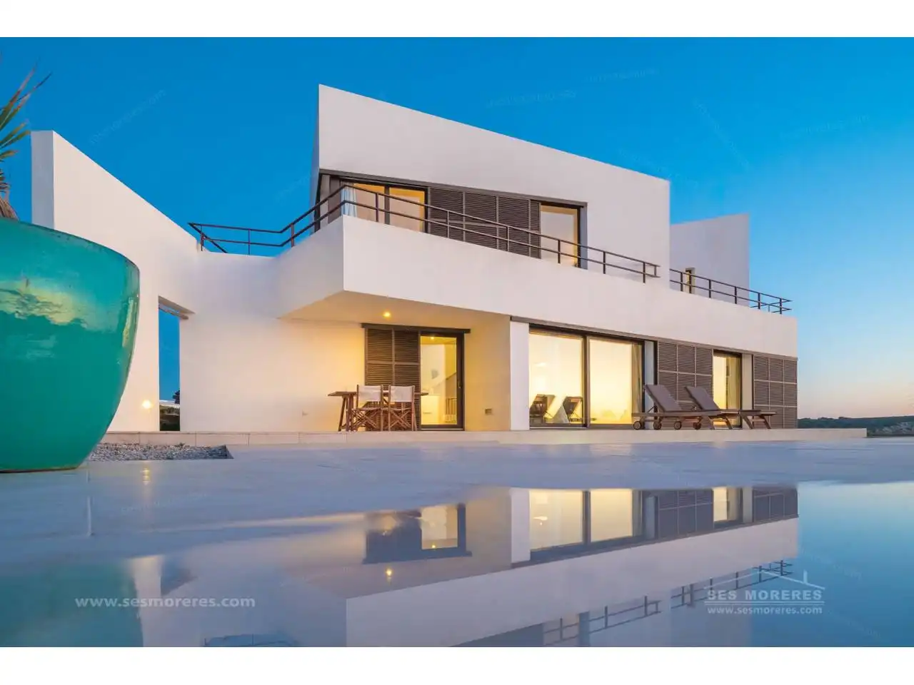 Vista exterior de Casa o chalet en venta en Ciutadella de Menorca con Aire acondicionado, Terraza y Piscina