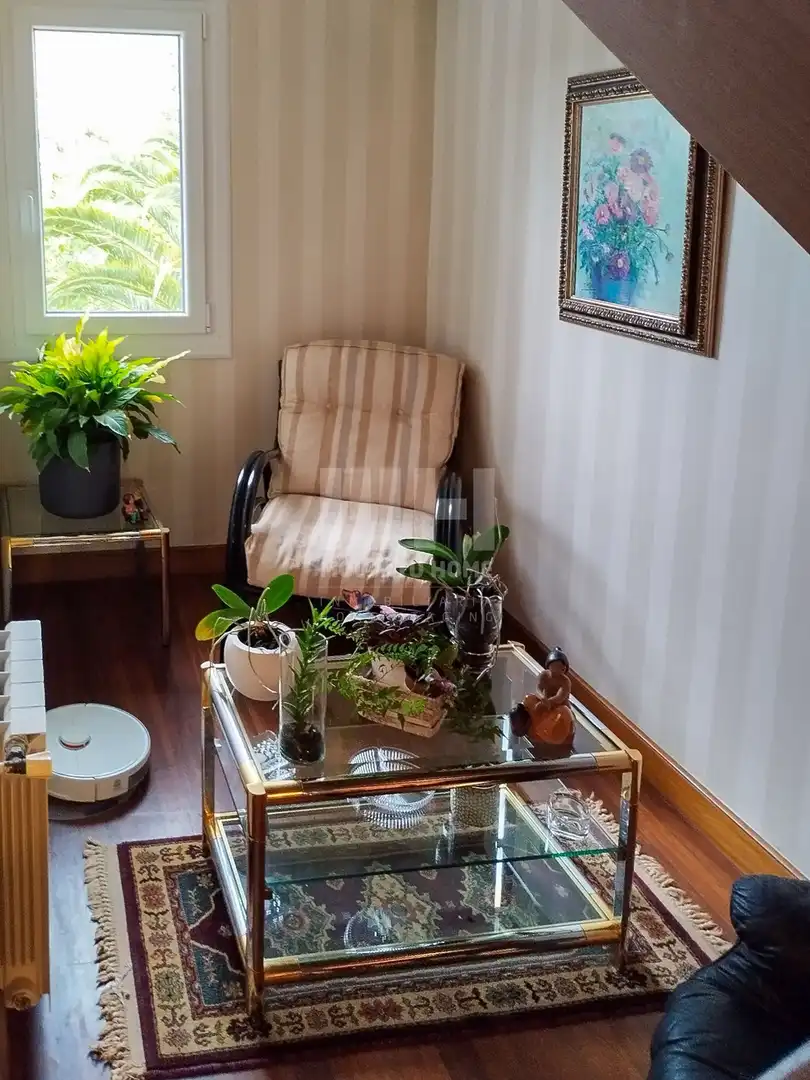 Sala de estar de Casa o chalet en venta en Hernialde con Calefacción, Jardín privado y Terraza