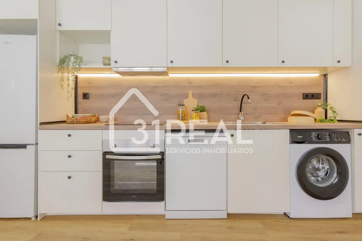 Kitchen of Flat for sale in Madrid  with Heating and Furnished