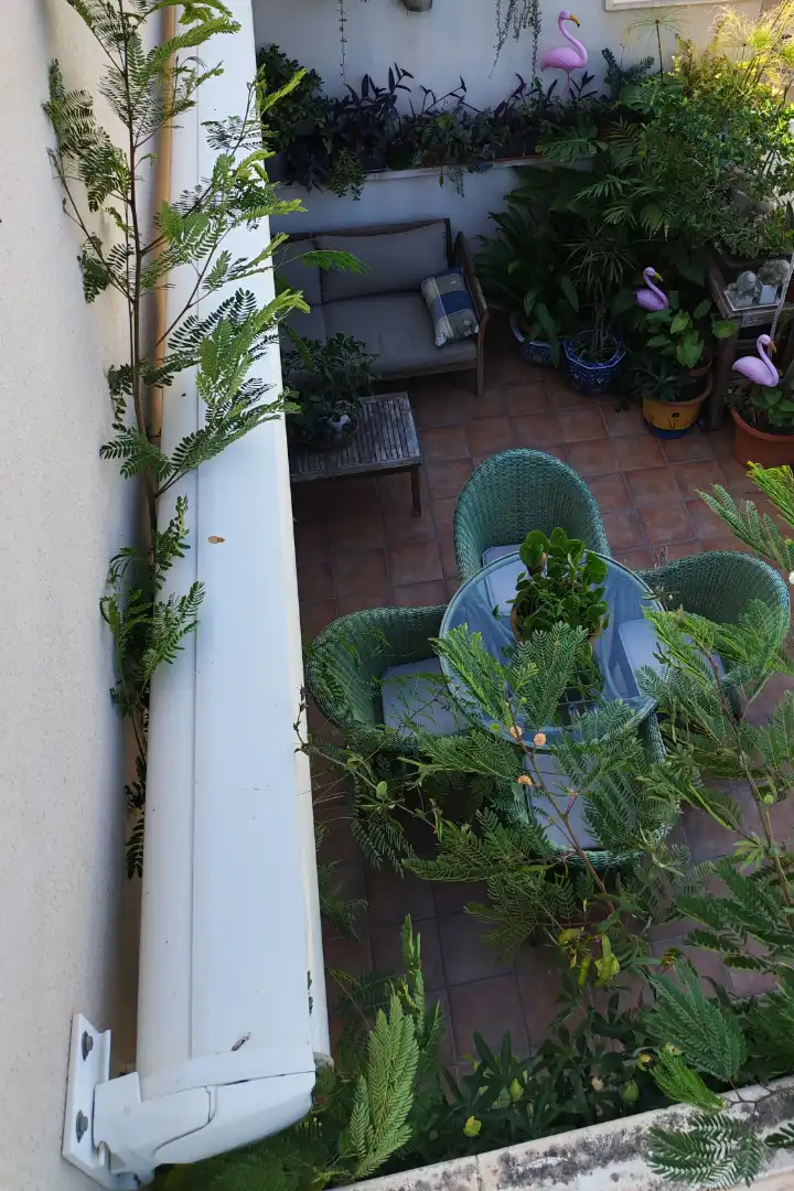 Terraza de Ático en venta en Elche / Elx con Aire acondicionado, Parquet y Terraza