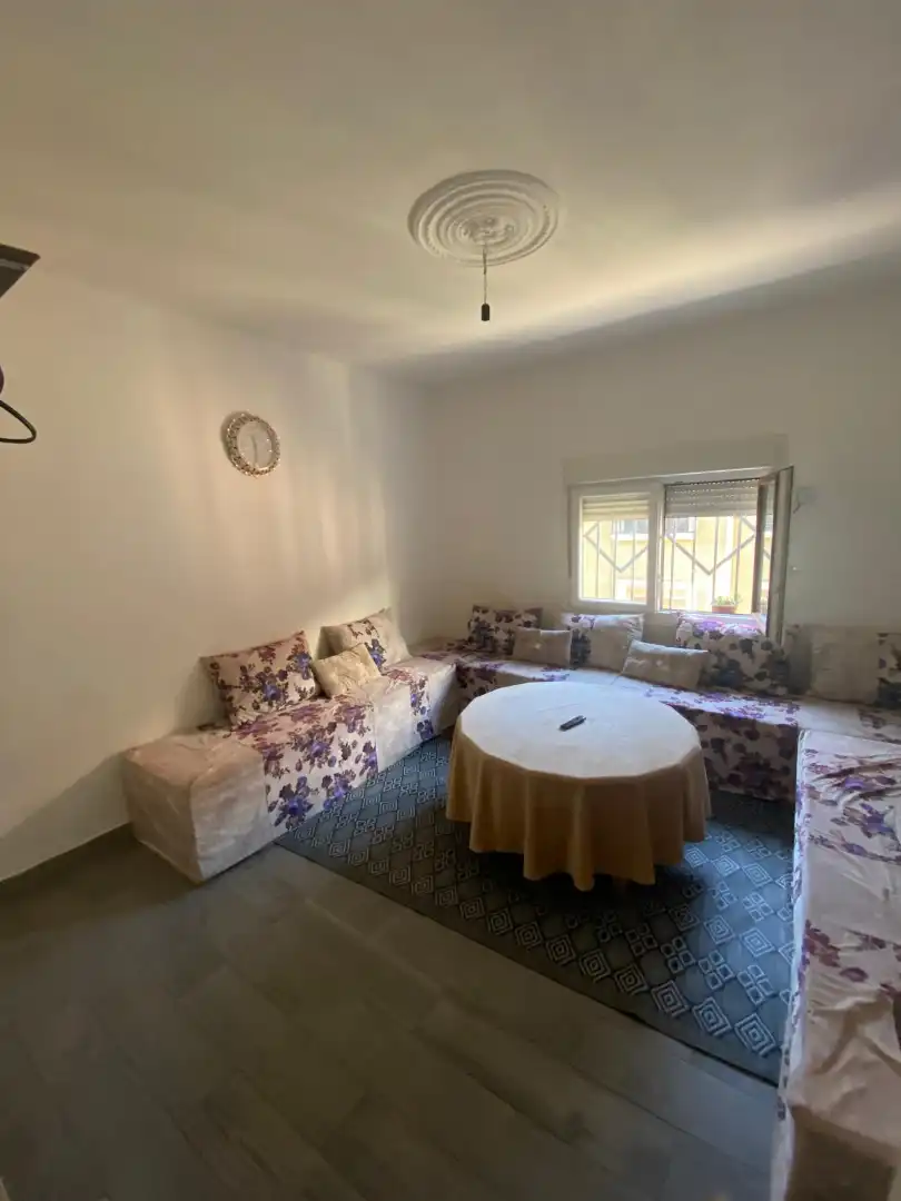 Sala de estar de Piso en venta en Calahorra con Calefacción, Terraza y Amueblado
