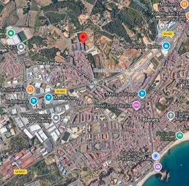 Vista exterior de Piso en venta en Blanes