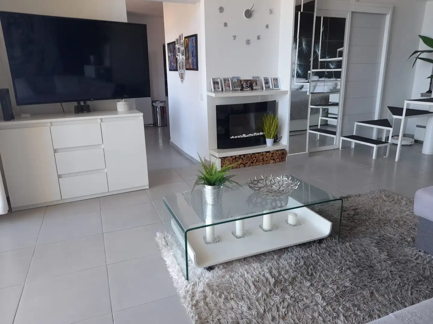 Sala de estar de Dúplex en venta en San Juan de la Rambla con Terraza y Amueblado