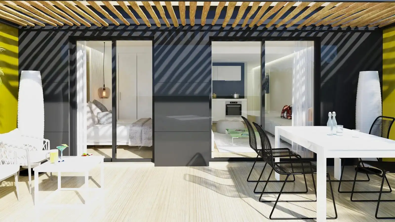 Terraza de Apartamento en venta en Mogán con Aire acondicionado, Jardín privado y Terraza