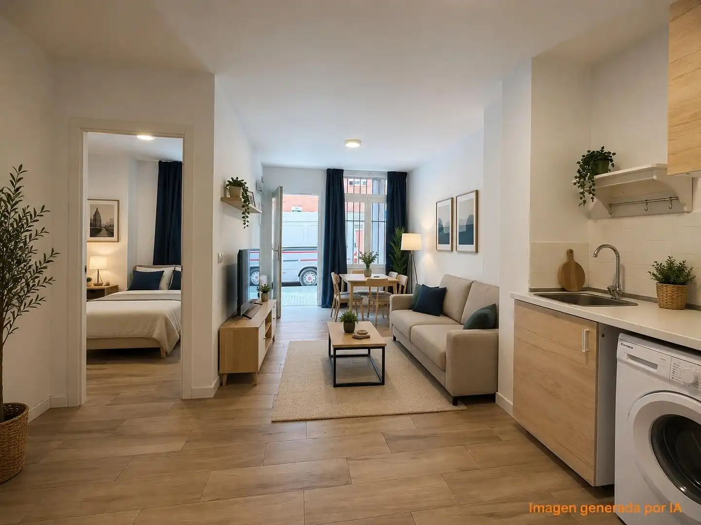 Living room of Flat for sale in Madrid  with Heating and Private garden