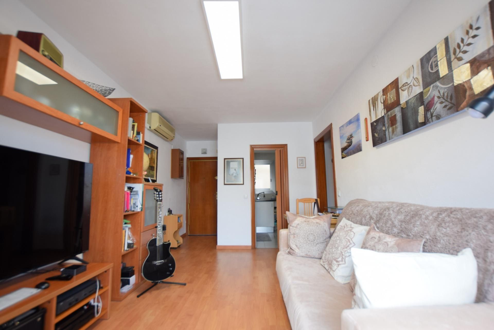 Sala d'estar de Pis en venda en Premià de Mar amb Aire condicionat, Terrassa i Balcó