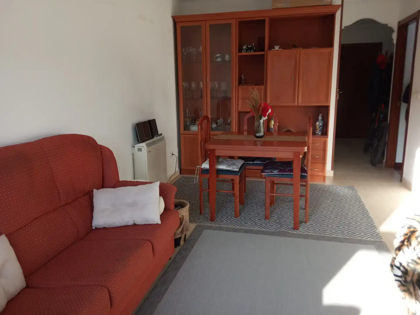 Sala de estar de Piso en venta en Barbadás con Calefacción, Trastero y Amueblado
