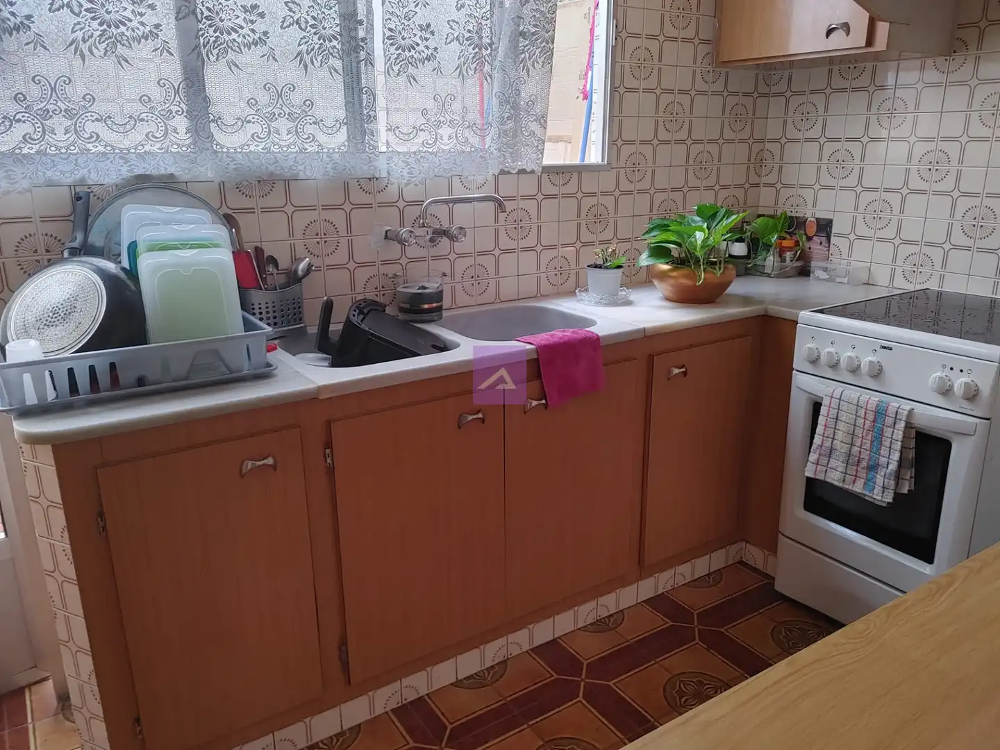 Cocina de Piso en venta en L'Alcúdia con Balcón