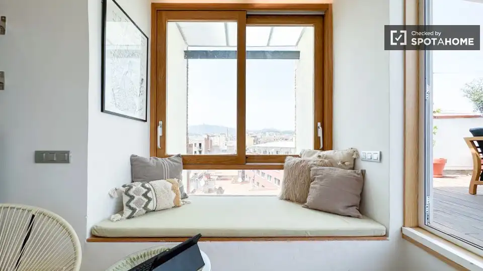 Flat with terrace to rent in Gràcia, imagen 19