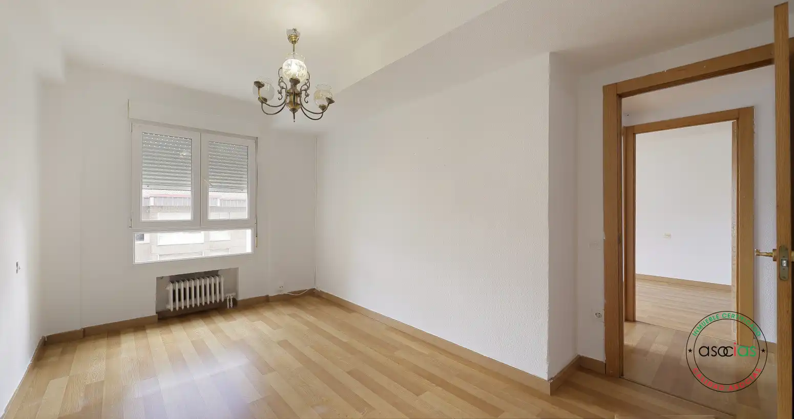 Wohnzimmer von Wohnung zum Verkauf in Gijón  mit Heizung, Parkett und Balkon