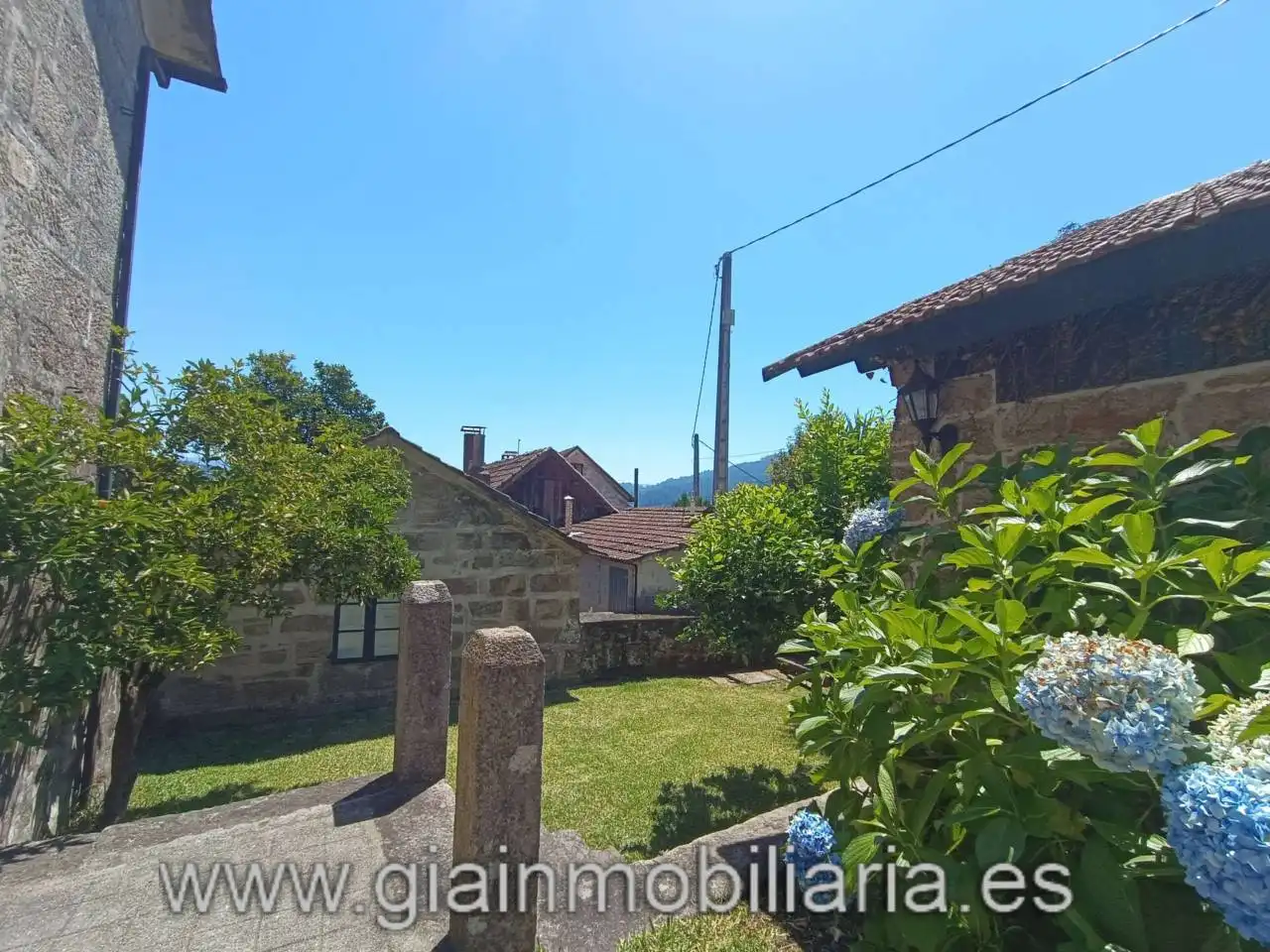 Vista exterior de Casa o chalet en venta en Mondariz con Calefacción, Jardín privado y Terraza