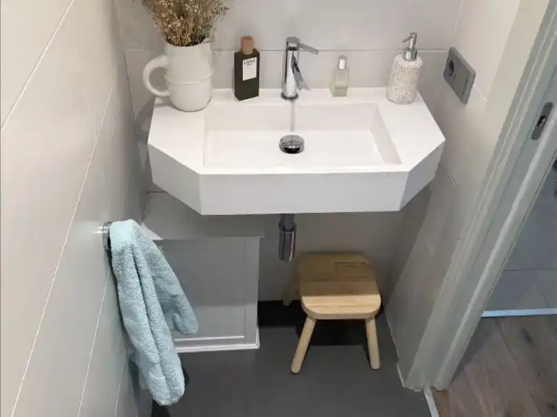 Bany de Dúplex en venda en  Madrid Capital amb Aire condicionat i Piscina