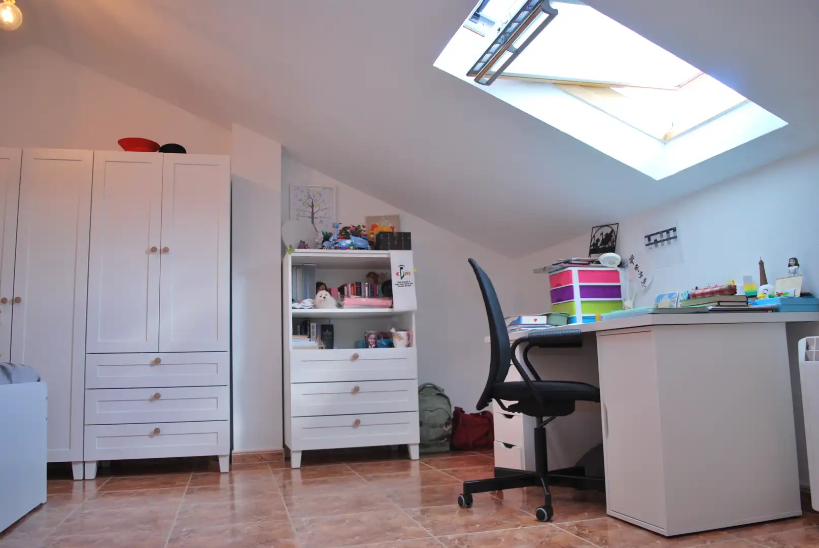 Schlafzimmer von Einfamilien-Reihenhaus zum Verkauf in Valdemorillo mit Privatgarten, Terrasse und Abstellraum