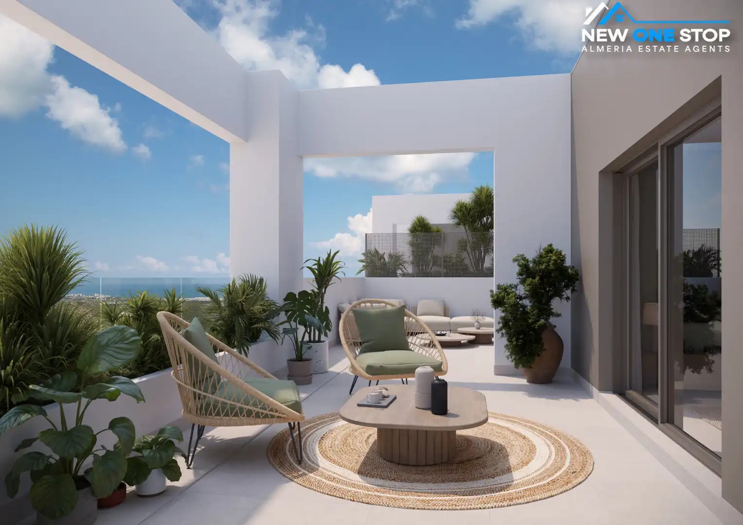 Apartament amb terrassa en venda a San Juan de los Terreros, imagen 4