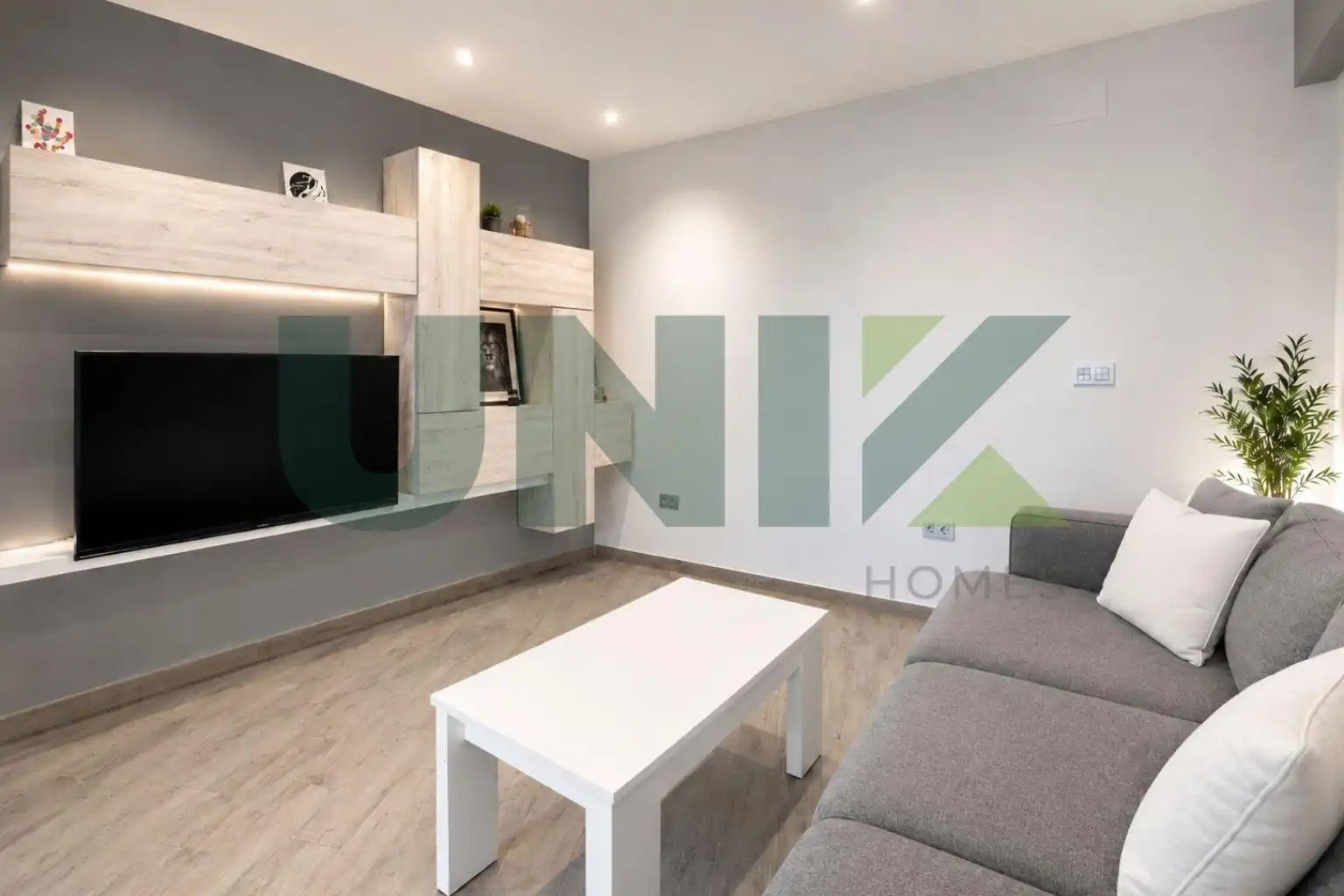 Wohnzimmer von Wohnung zum Verkauf in Elda mit Klimaanlage, Heizung und Parkett