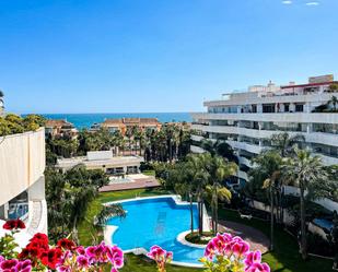 Garden of Attic to rent in Marbella  with Air Conditioner, Terrace and Furnished