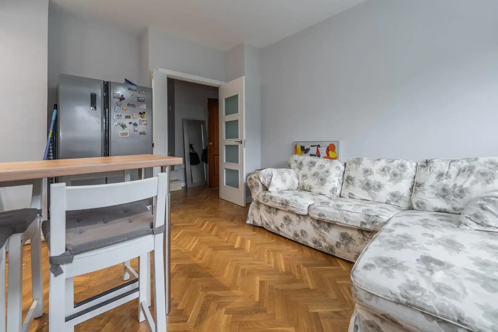 Sala de estar de Piso en venta en San Sebastián de los Reyes con Aire acondicionado, Calefacción y Parquet