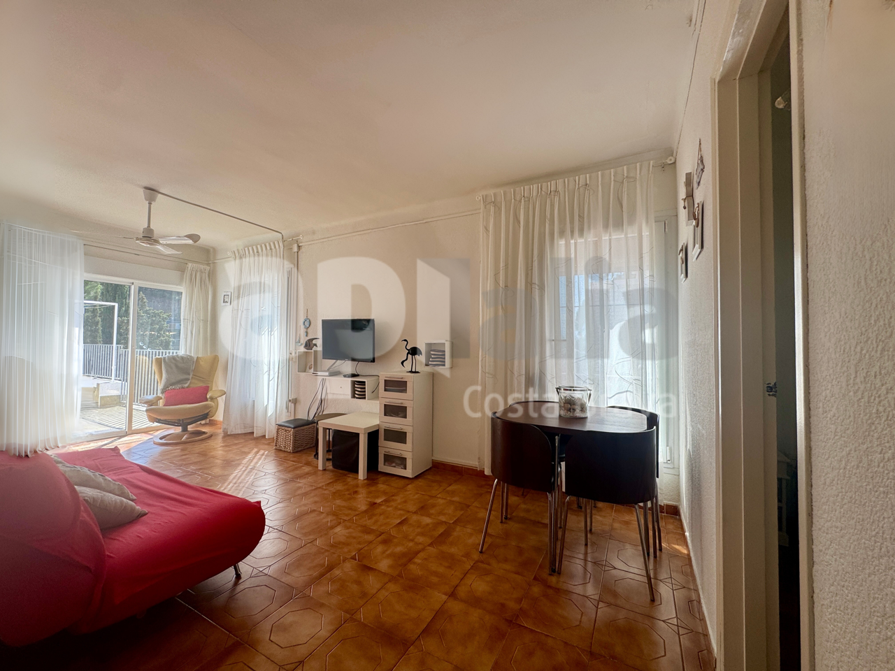 Sala d'estar de Pis en venda en Lloret de Mar amb Terrassa i Moblat