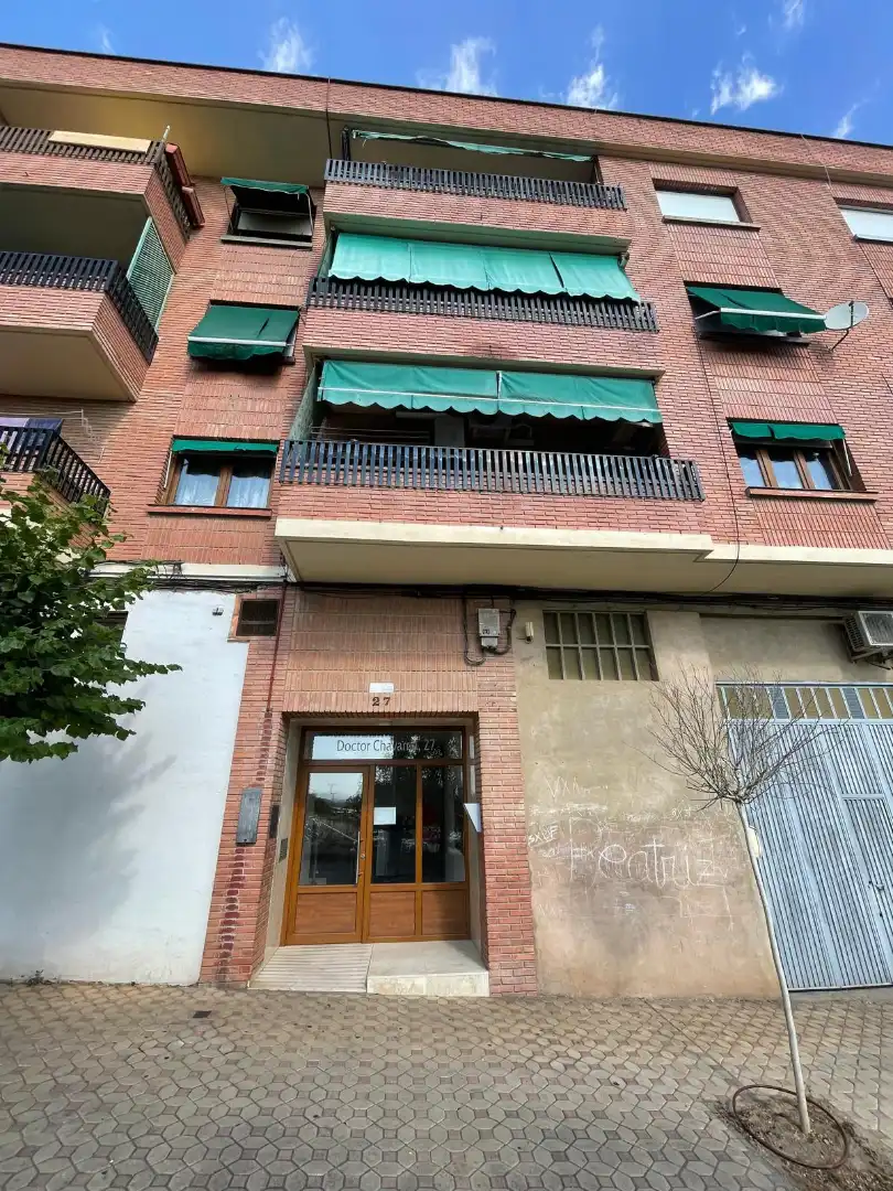 Exterior view of Flat for sale in Calahorra  with Air Conditioner, Heating and Furnished