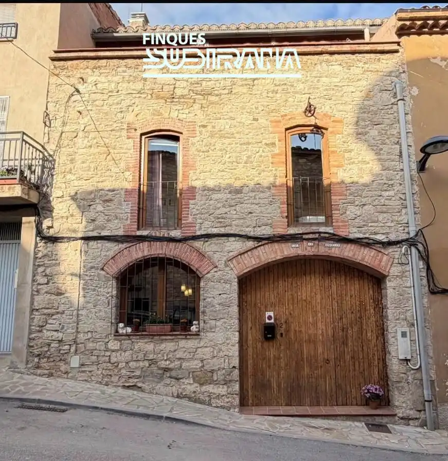 Exterior view of Houses for sale in Sant Martí Sesgueioles  with Heating