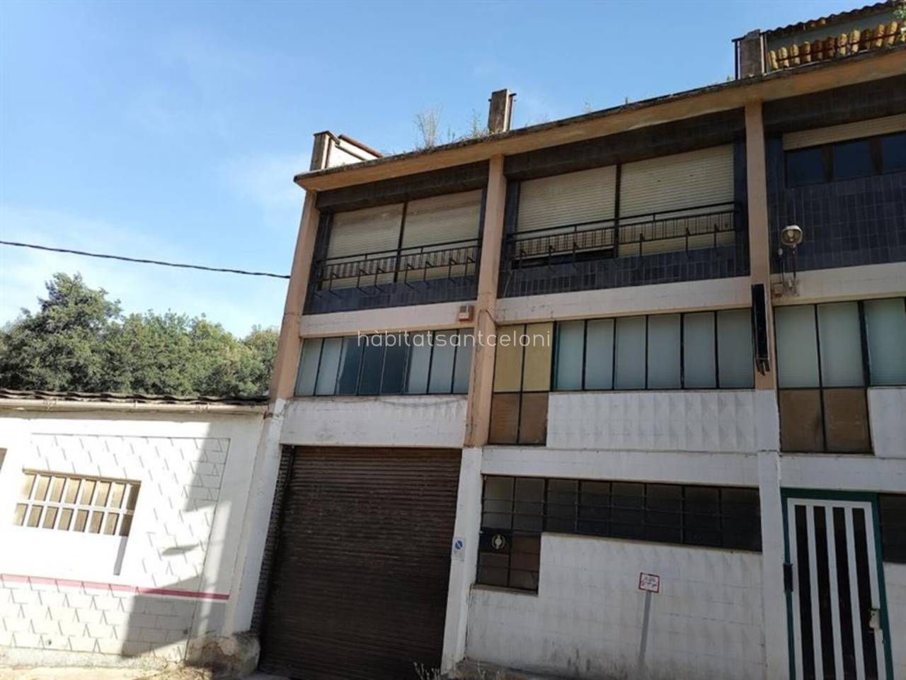 Vista exterior de Nave industrial en venta en Arbúcies