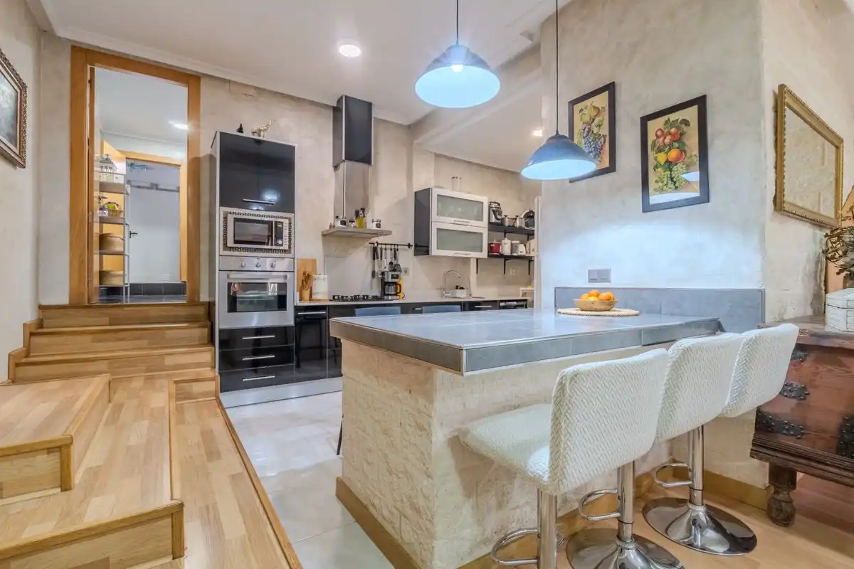 Kitchen of Houses for sale in Las Torres de Cotillas  with Air Conditioner, Heating and Terrace