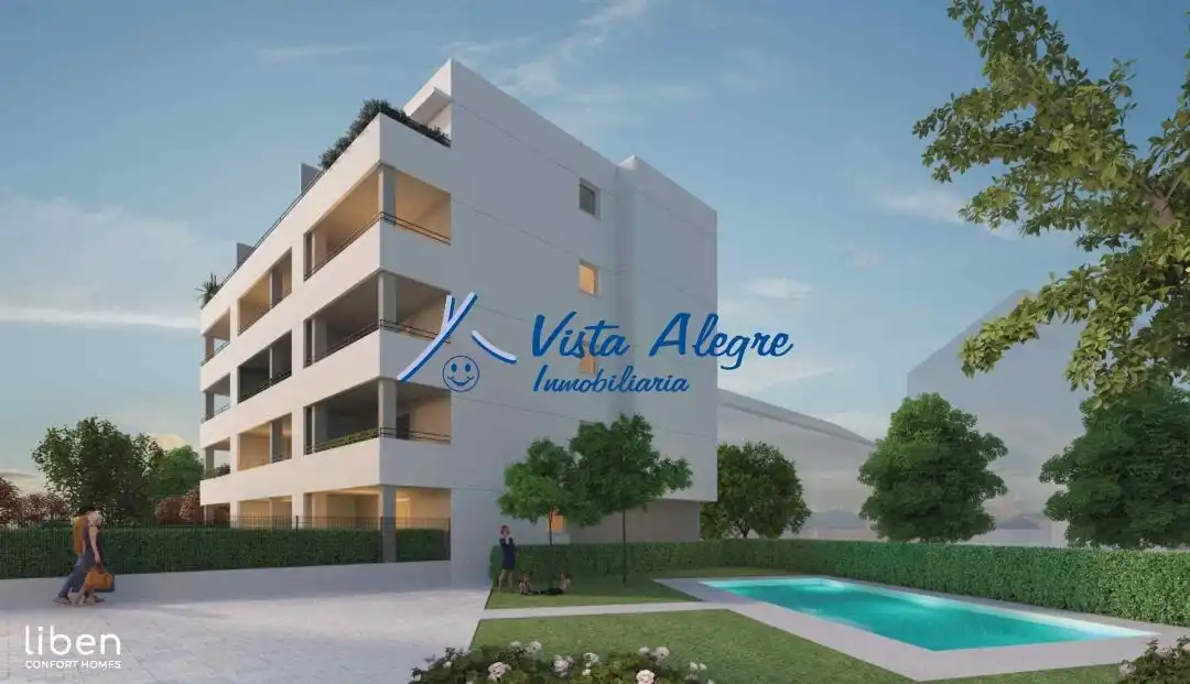 Vista exterior de Apartamento en venta en Haro con Calefacción, Parquet y Terraza