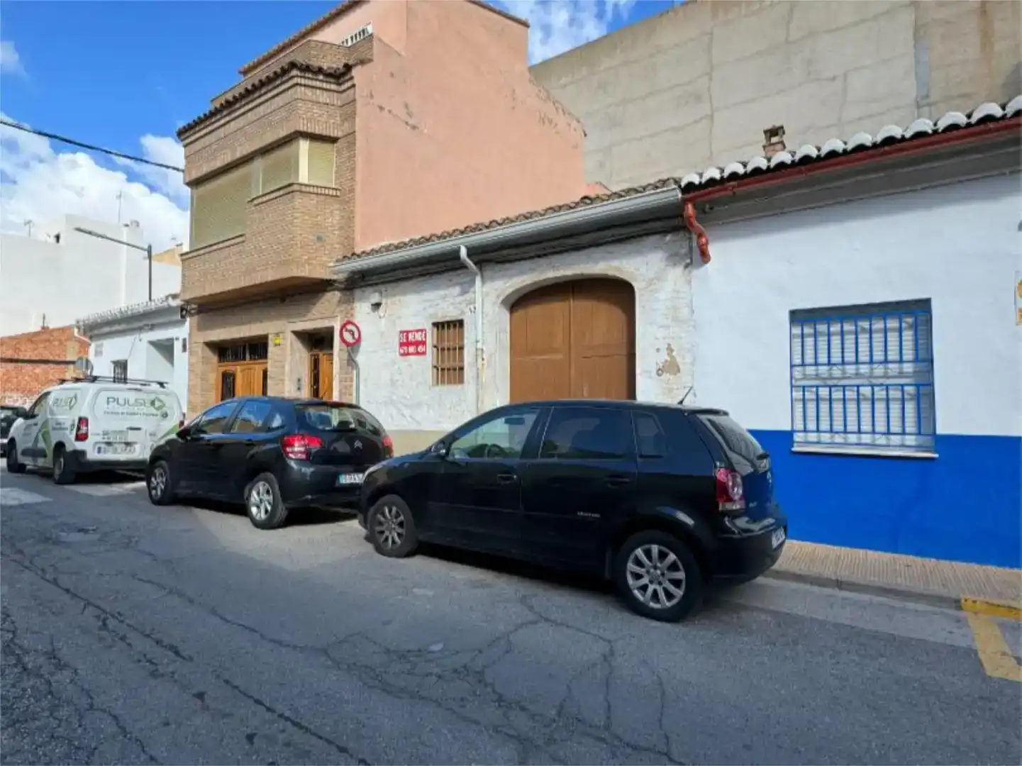 Vista exterior de Casa adosada en venda en Catarroja
