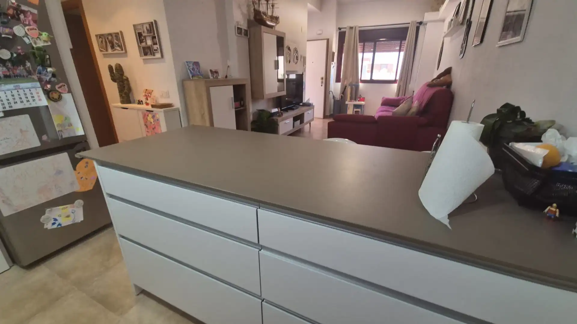 Cuina de Casa adosada en venda en Murcia amb Aire condicionat, Jardí privat i Terrassa