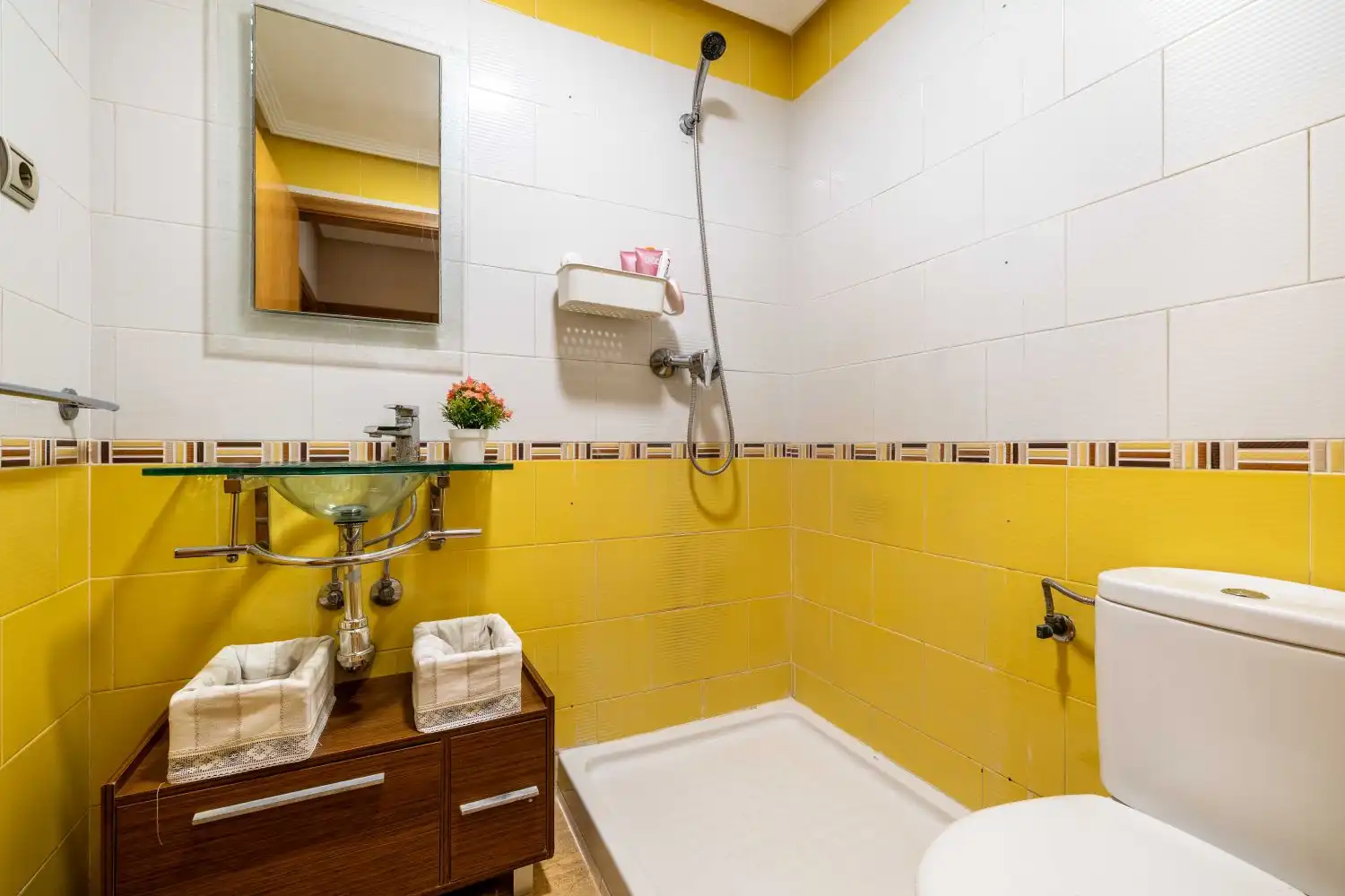 Badezimmer von Wohnung zum Verkauf in Las Torres de Cotillas mit Klimaanlage, Terrasse und Abstellraum