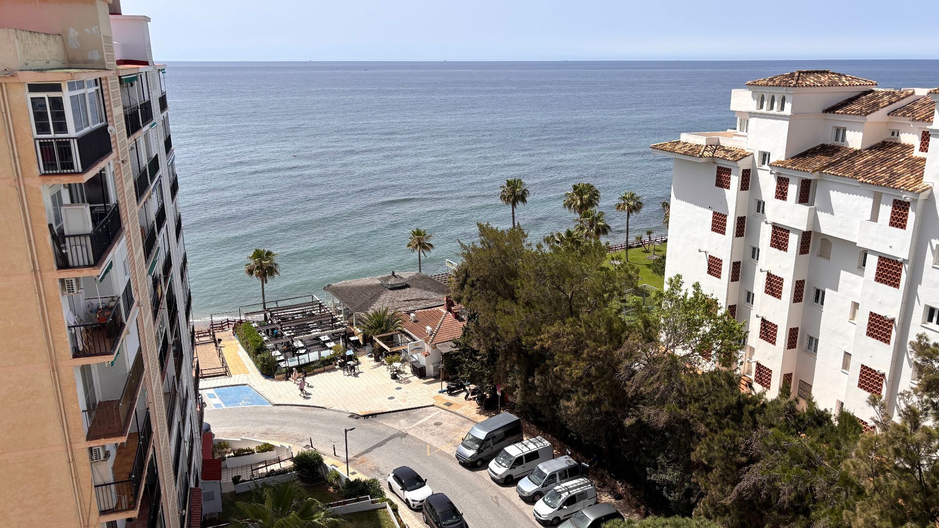 Exterior view of Flat for sale in Mijas  with Air Conditioner, Furnished and Washing machine