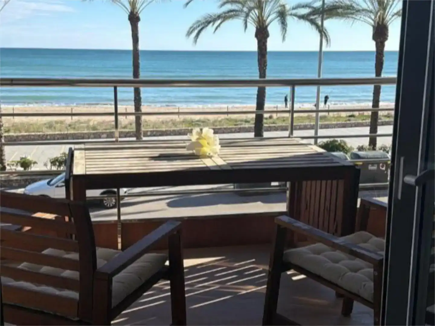 Terrasse von Wohnung zum Verkauf in Calafell mit Klimaanlage, Schwimmbad und Balkon