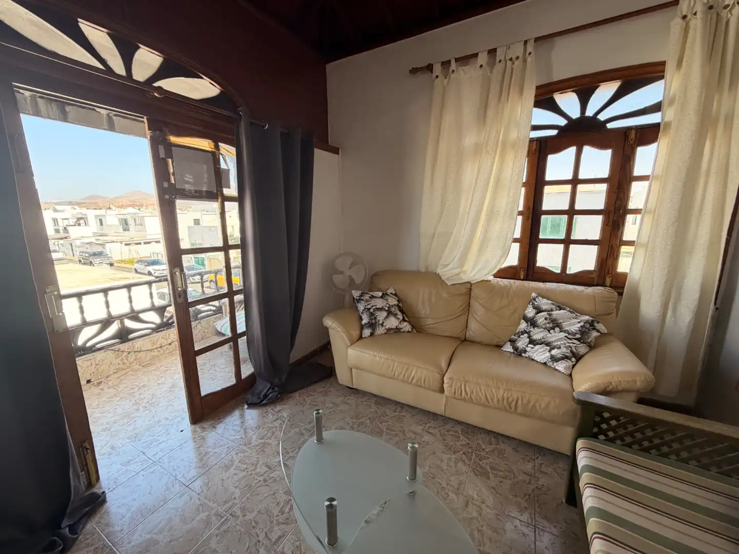 Sala de estar de Piso en venta en San Bartolomé con Balcón