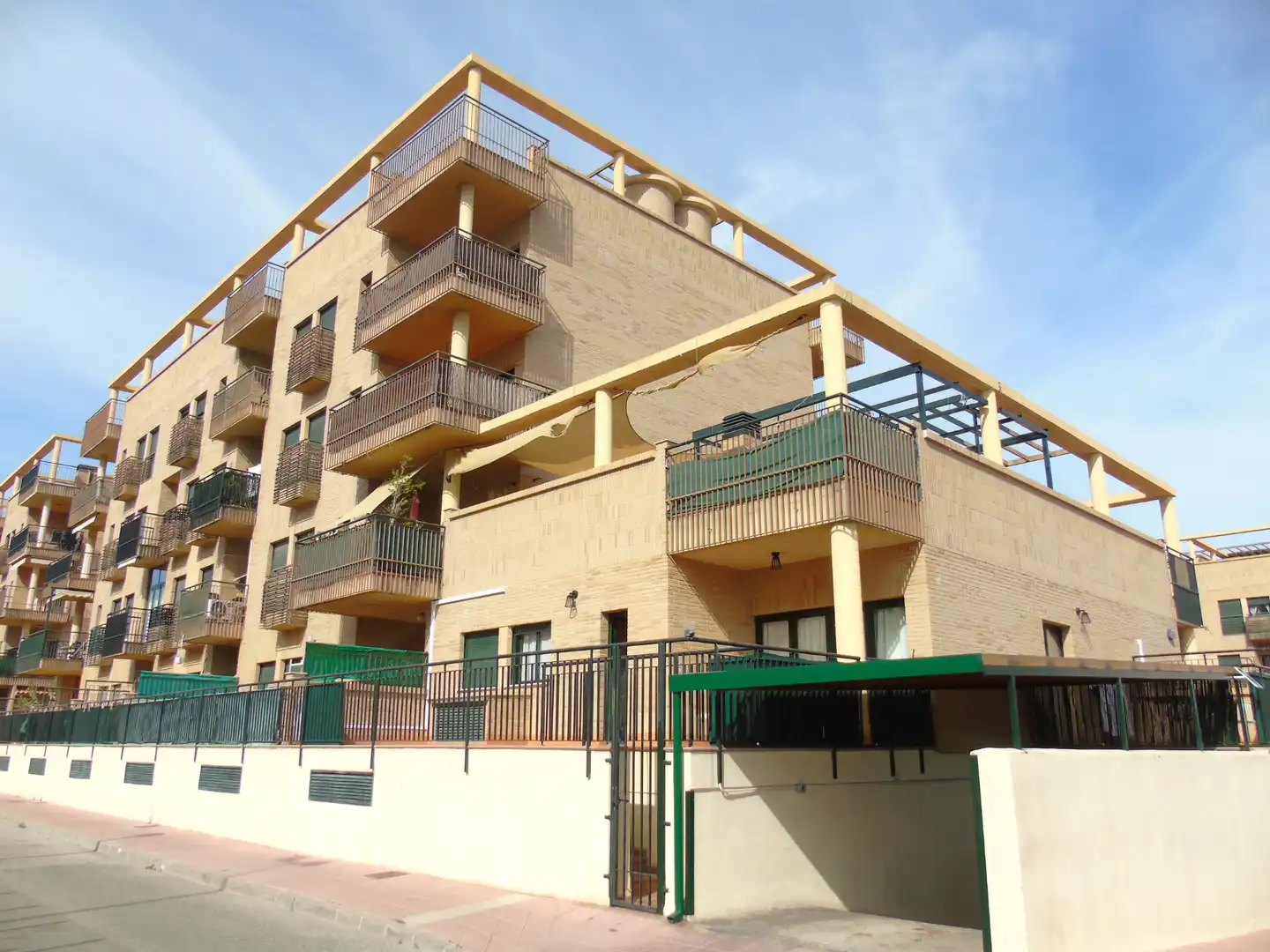 Vista exterior de Apartamento en venta en Villanueva del Río Segura con Aire acondicionado, Calefacción y Jardín privado