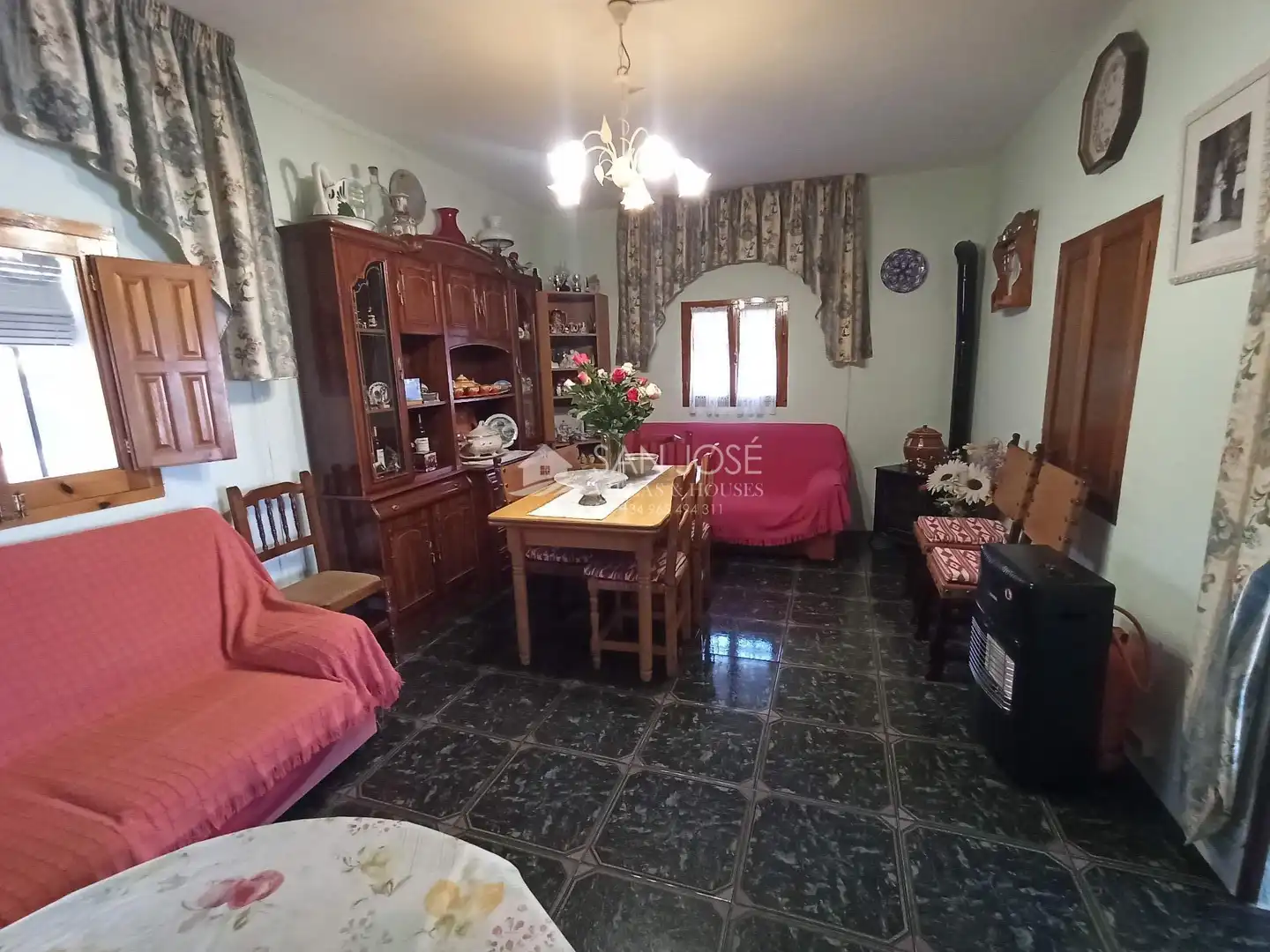 Sala de estar de Casa o chalet en venta en Abanilla con Calefacción y Amueblado