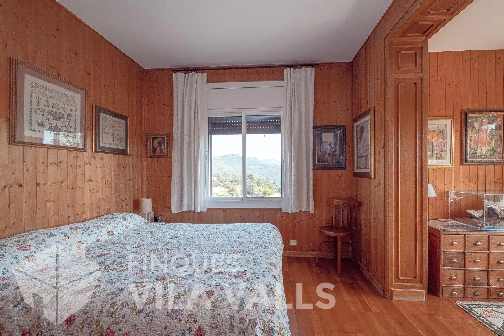 Dormitori de Casa o xalet en venda en Sant Quirze Safaja amb Aire condicionat