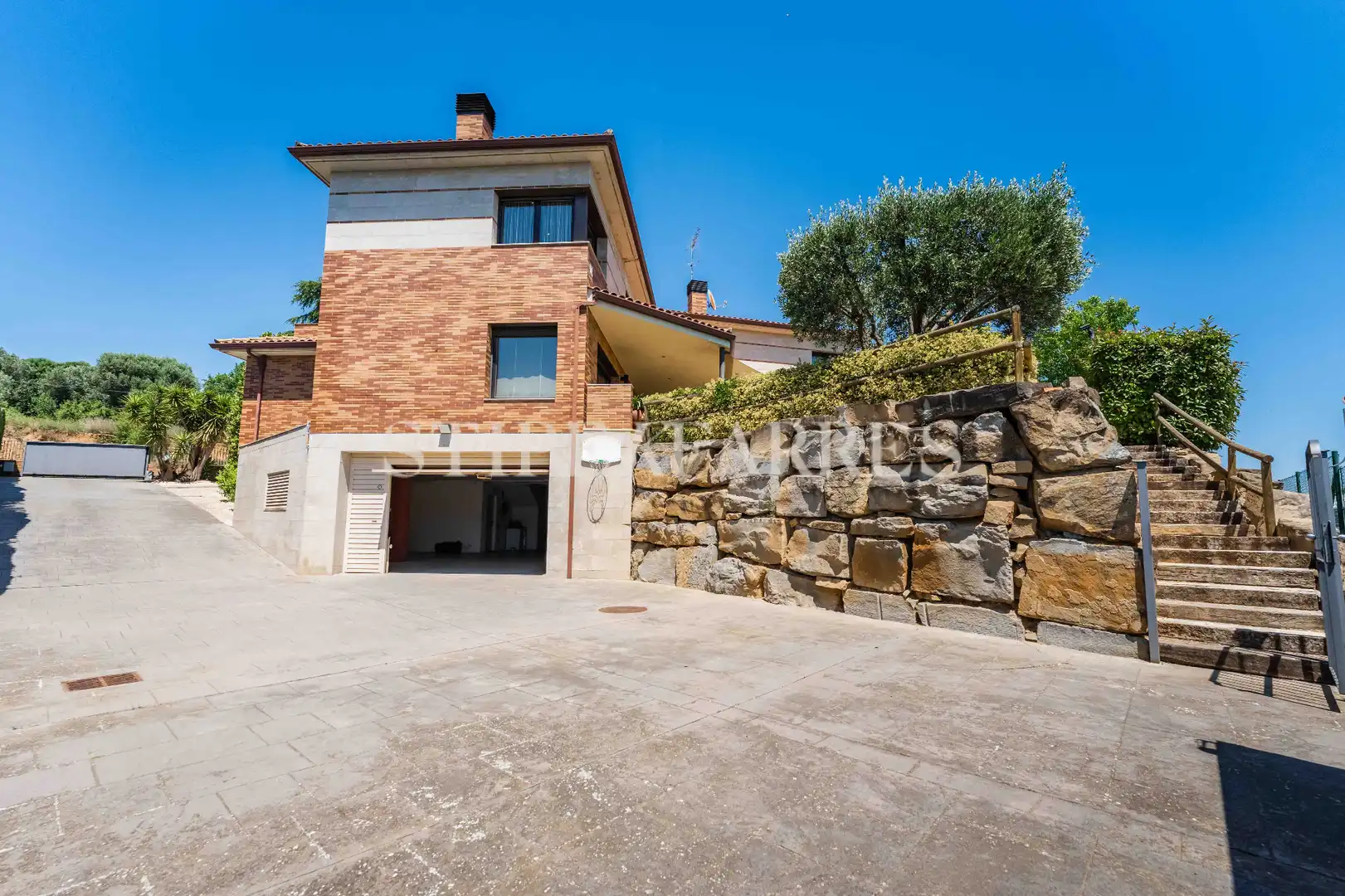 Vista exterior de Casa o chalet en venta en La Garriga con Aire acondicionado, Calefacción y Jardín privado