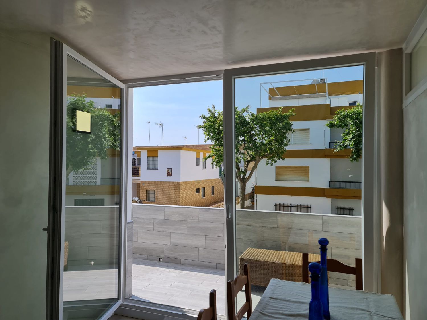 Terrace of Apartment for sale in La Antilla  with Air Conditioner, Heating and Terrace