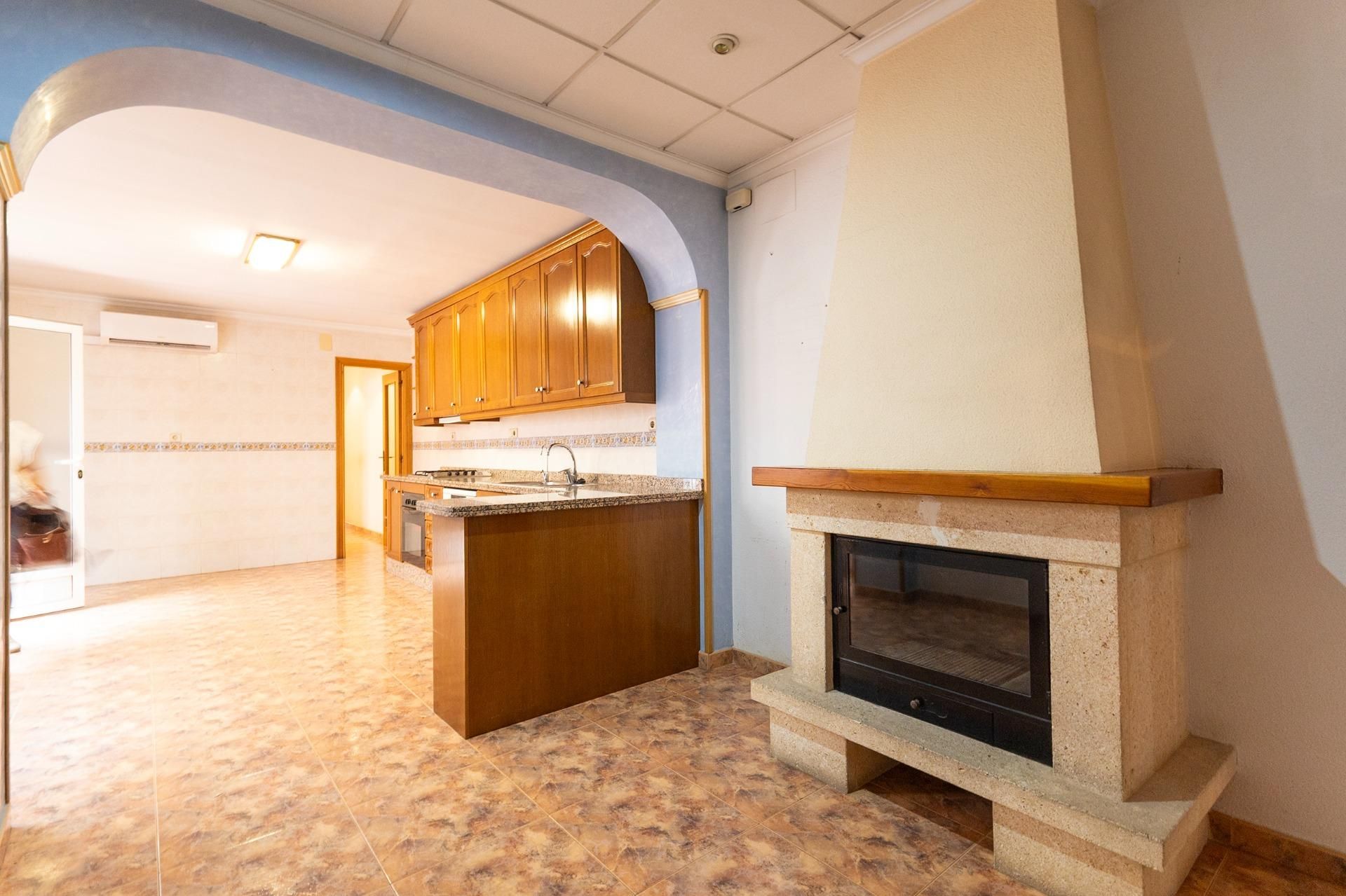 Cuina de Casa o xalet en venda en San Vicente del Raspeig / Sant Vicent del Raspeig amb Aire condicionat