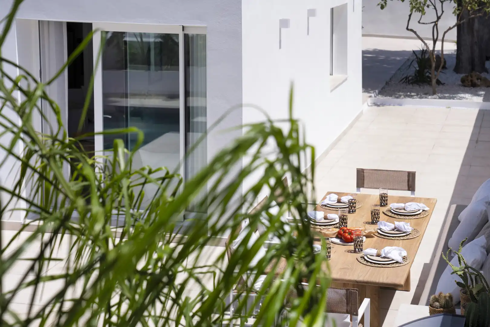 Terraza de Casa o chalet en venta en Marbella con Aire acondicionado, Jardín privado y Terraza