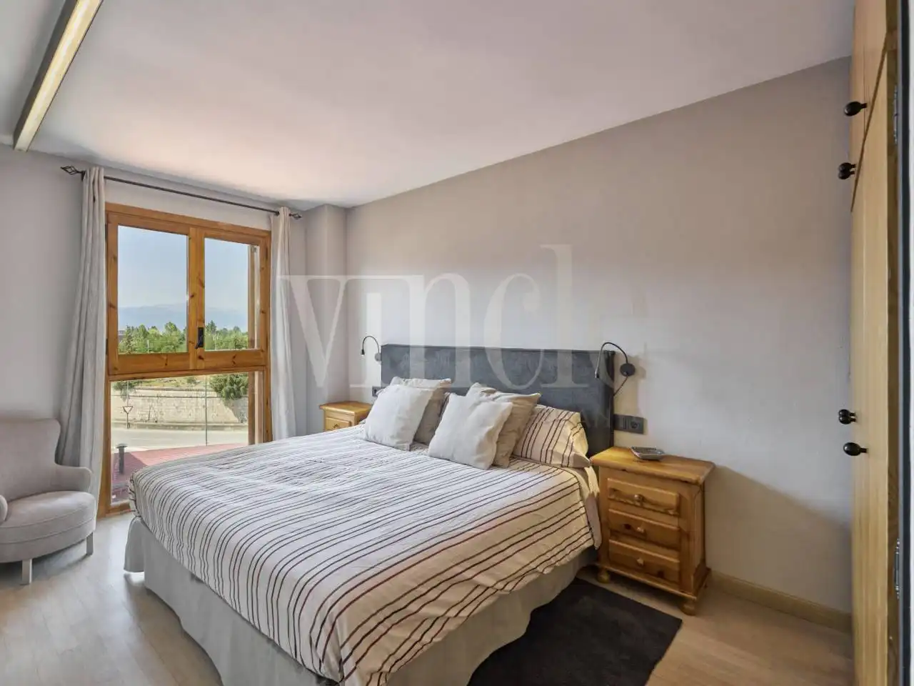 Schlafzimmer von Maisonette zum Verkauf in Puigcerdà mit Heizung, Parkett und Terrasse