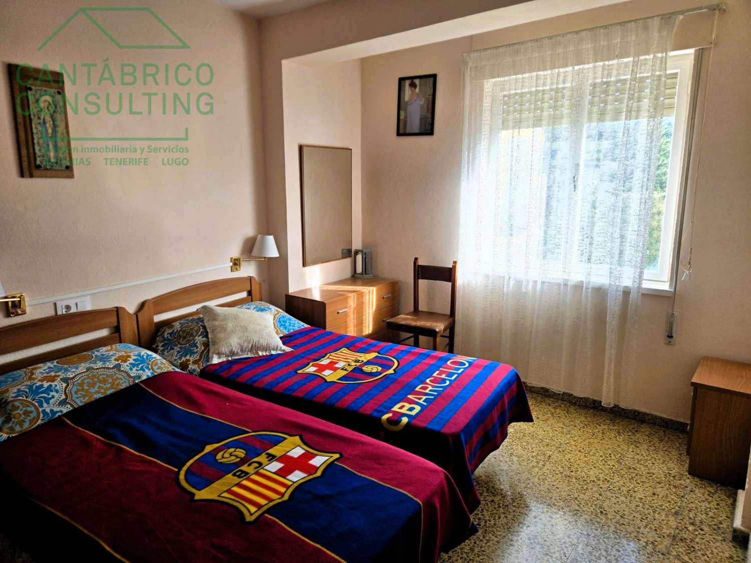 Bedroom of Flat for sale in Navia  with Furnished