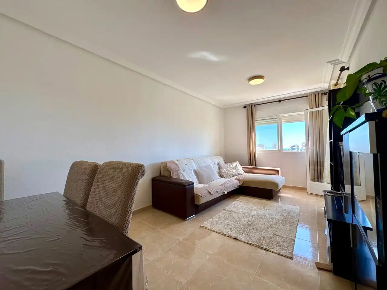 Sala de estar de Piso en venta en Guardamar del Segura con Aire acondicionado, Calefacción y Terraza