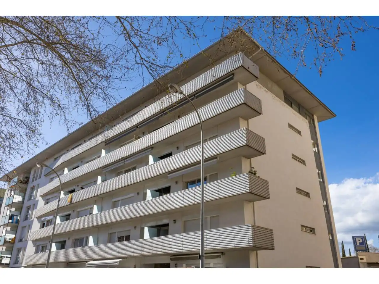 Vista exterior de Dúplex en venda en Girona amb Aire condicionat, Calefacció i Parquet