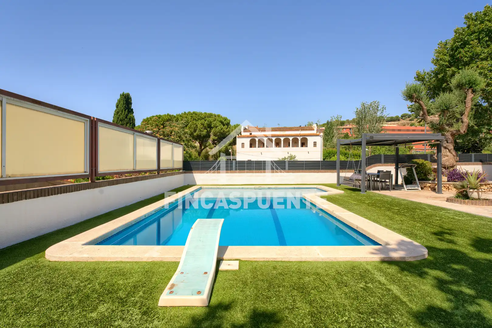 Jardín de Casa o chalet en venta en Tiana con Jardín privado, Terraza y Piscina
