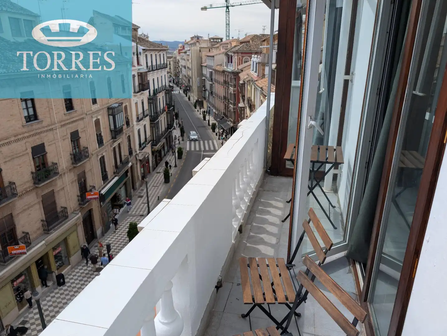 Attique avec terrasse à louer à Centro