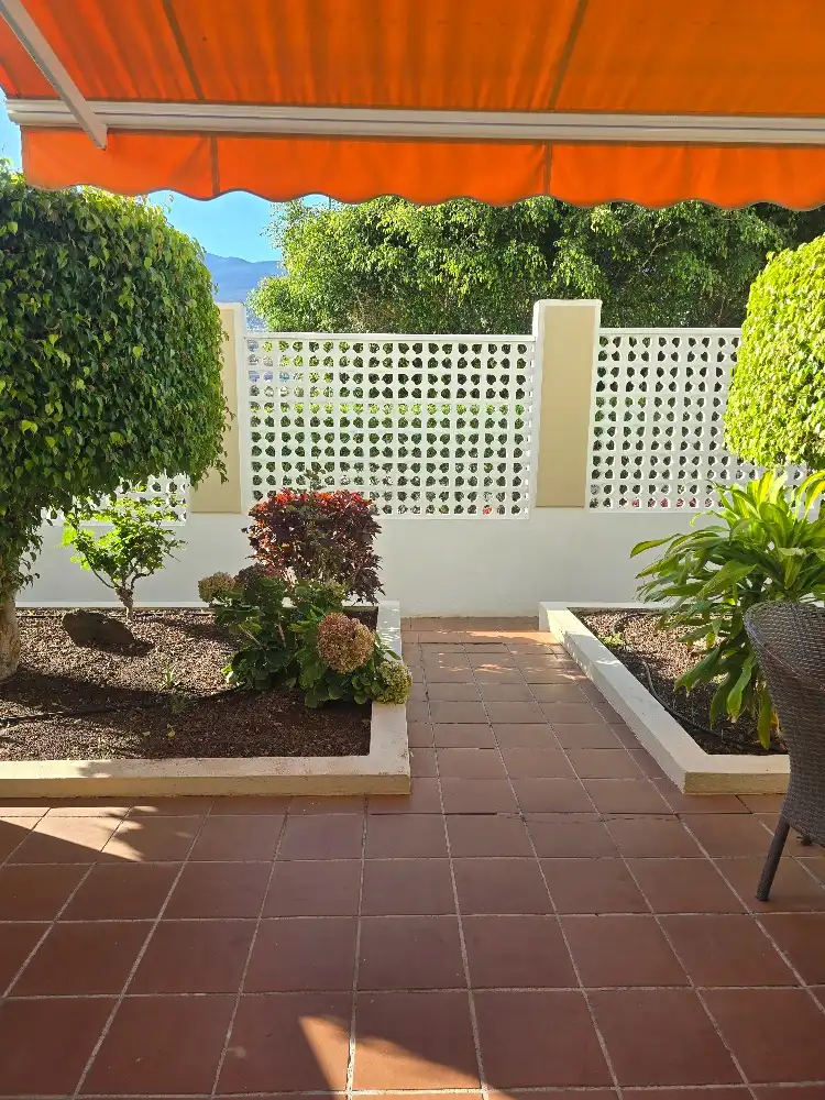 Jardín de Apartamento de alquiler en Puerto de la Cruz con Terraza, Amueblado y Horno